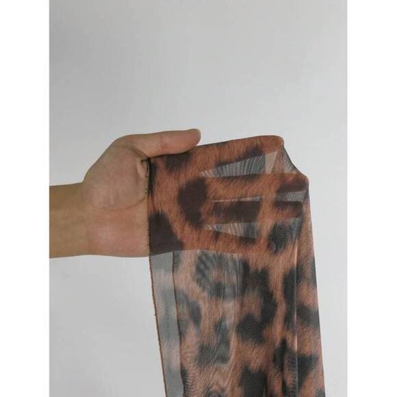 New SXY 2 Pcs 2025 Women Leopard Print Halter Tie Sexy Bikini Set With Cover-Up - Picture 5 of 7